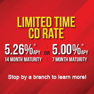 CD rates special offer!