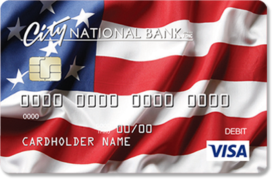 American Flag debit card